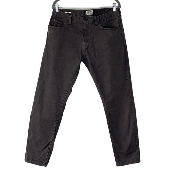 TODD SNYDER SLIM FIT 5-POCKET CHINO IN DARK GRANITE SIZE 33X32 - Picture 1 of 12
